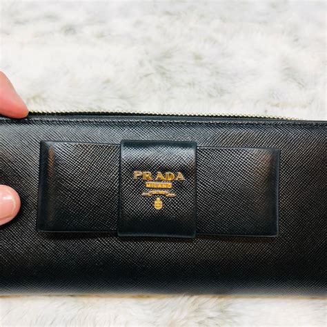 prada zippy wallet|More.